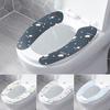 Printing Washroom Warm Washable Health Sticky Toilet Mat Seat Cover Pad Household Reuseable Soft ARI