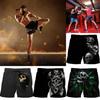 Dark Skull Ghost Horror Skeleton Boxing Shorts Pants 3D Print Fighting Training Unisex Men Women Quick Dry Fitness Gym Sport Workout Casual Streetwear