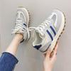 Thick-soled Forrest Gump Shoes Women's Spring New Retro Waffle Waist Breathable All-match Sports Daddy Shoes