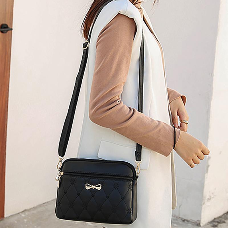 Yogodlns New Arrival Shoulder Bags for Women Embroidery Heart Crossbody Purse Female Leather Handbag