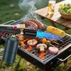 Powerful Propane Torch Charcoal Kitchen Torch with Safety Lock Multifunctional Chef Blow Torch Cooking Gadgets for Grill Sous Vide BBQ