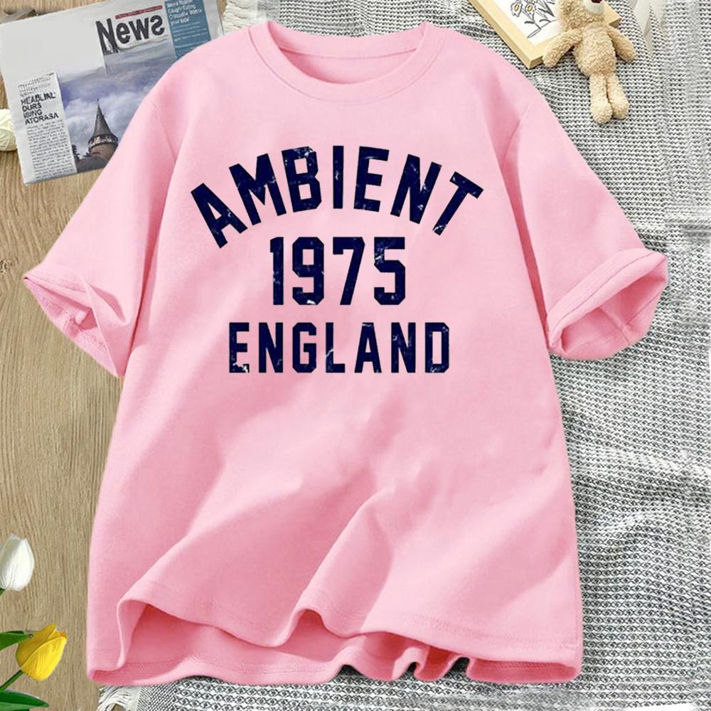 Ambient Music 1975 Brian Eno The Orb Synthesizer Best Seller Top Tee T Shirt Great for Running and Weekend Letter Clothes