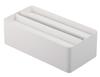 Jitsugyo Paper Towel Case with W26 X D13 X H8cm Tower Paper Towel Tissue Case 4761 Lid, White, Approx.