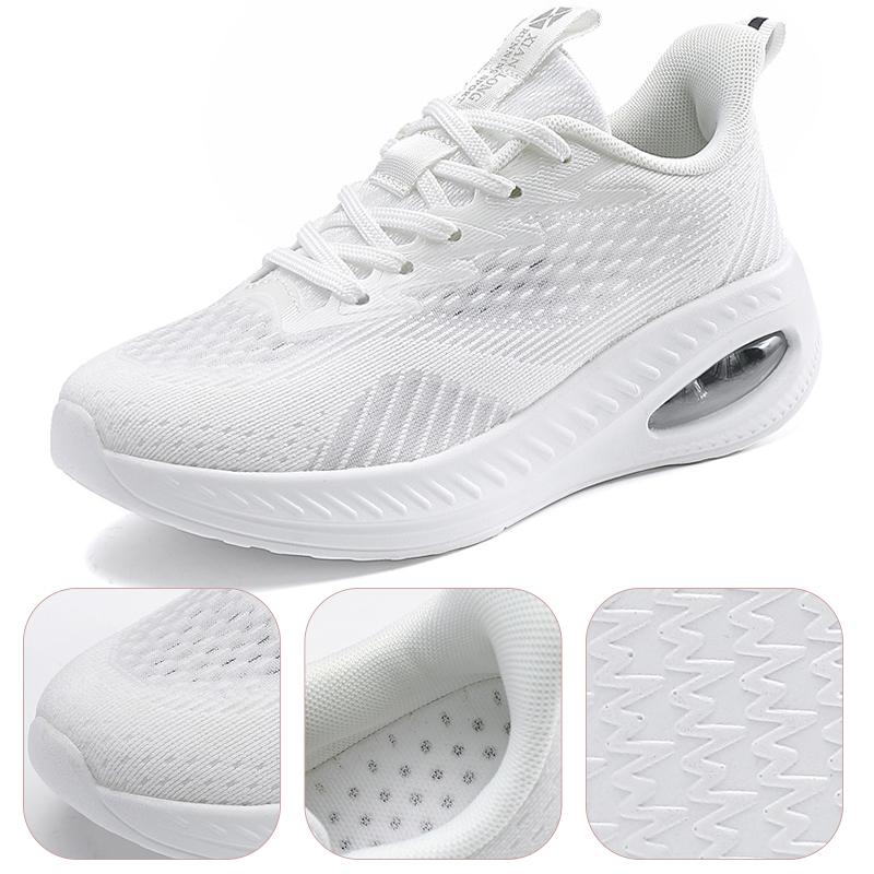 Modern Jazz Dance Sneakers Women Girls Breathable Mesh Dancing Practice Shoes Cushioning Lightweight Fitness Trainers