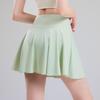 Women's High Waist Pleated Tennis Skirt - 2024 Summer Yoga Fitness Skort for Running, Anti-Exposure Design