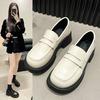 Loafers Female Thick-soled Shoes Spring and Summer Explosion Single Shoes A Footstroke England Style Mary Jane Women's Shoes