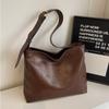 Simple Retro Large-capacity Bag Women's Casual Versatile Shoulder Bag Niche Design Commuter Tote Bag