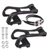 With Screws Shoe Harness Bike Pedal Bicycle Toe Clips Shoes Casing Holder With Strap Belts