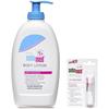 Baby Body Lotion, For All Skin Types, 400 Ml & SPF 30 Lip Defense Stick, 4.8g