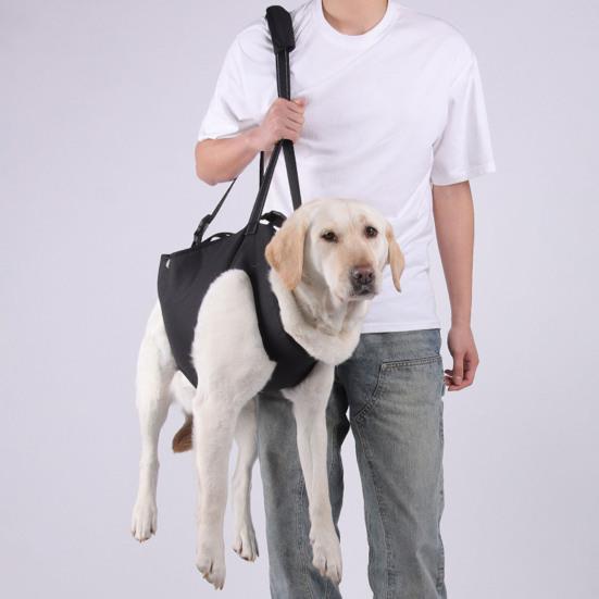 Dog Lift Harness Full Body Support Rehabilitation Dog Sling Carrier Recovery Dog Lifter Vest for Old Joint Injuries Arthritis Disabled Dogs Walk
