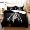 3D Print Christian Knights Templar Bedding Set Duvet Cover Bed Set Quilt Cover Pillowcase Comforter King Queen Size Boys Adult