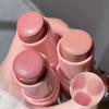 Blush Stick Double-ended Expansive Color Natural Long Lasting Matte Makeup Monochrome Creamy Rouge Blush Stick