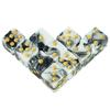 Premium Quality Square Corner Dot D6 Dice Set for Table Board Gaming - 12mm Mixed Color, Pack of 10