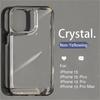 Luxury Transparent Shockproof Armor Case for iPhone 16 15 14 13 12 Mini 11 Pro XR XS Max 7 8Plus Clear Bumper Hard Acrylic Cover
