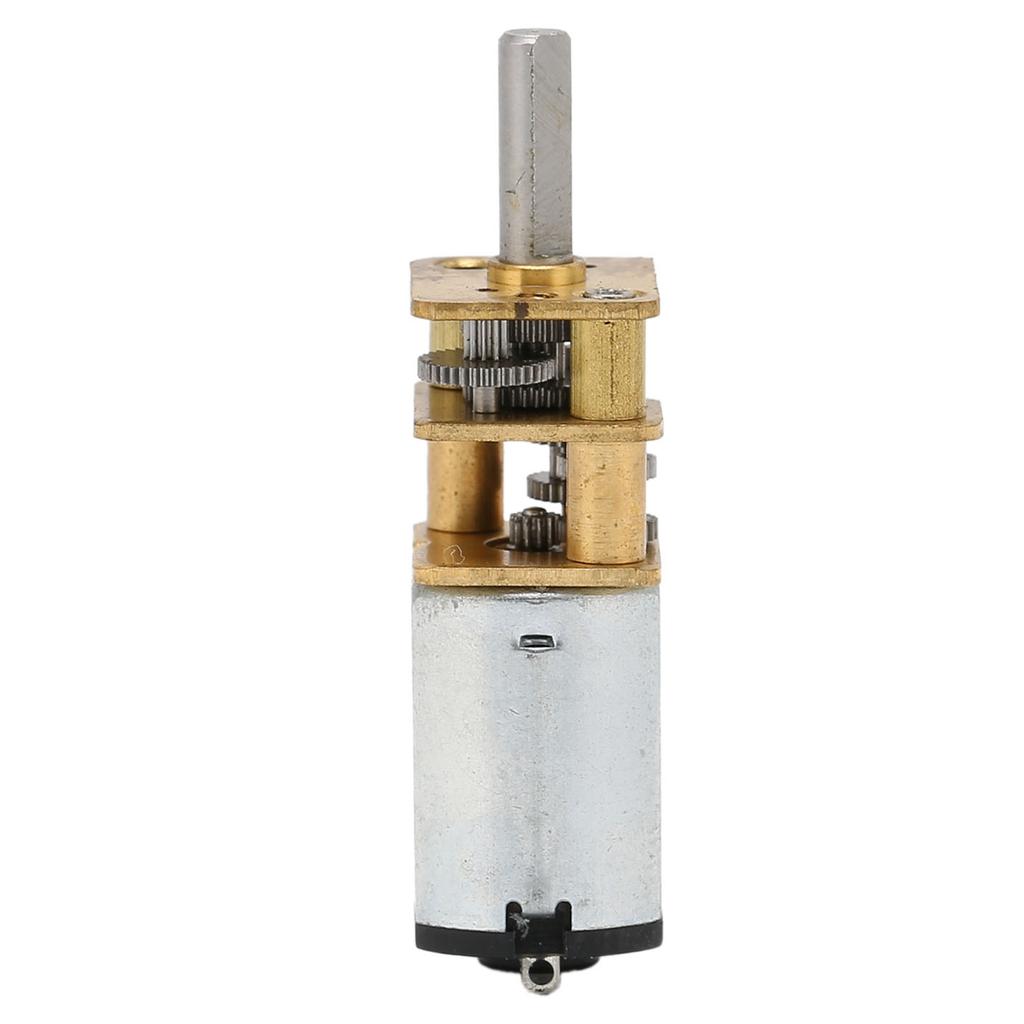 12FN20 DC 6V Gearwheel Gear Motor 10RPM 3x10mm Shaft Reduction Gear Motor for Robot