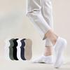Summer Low-top Sports Invisible Boat Socks, Pure Cotton Breathable Mesh Men's Short Socks, Deodorizing and Sweat-absorbing