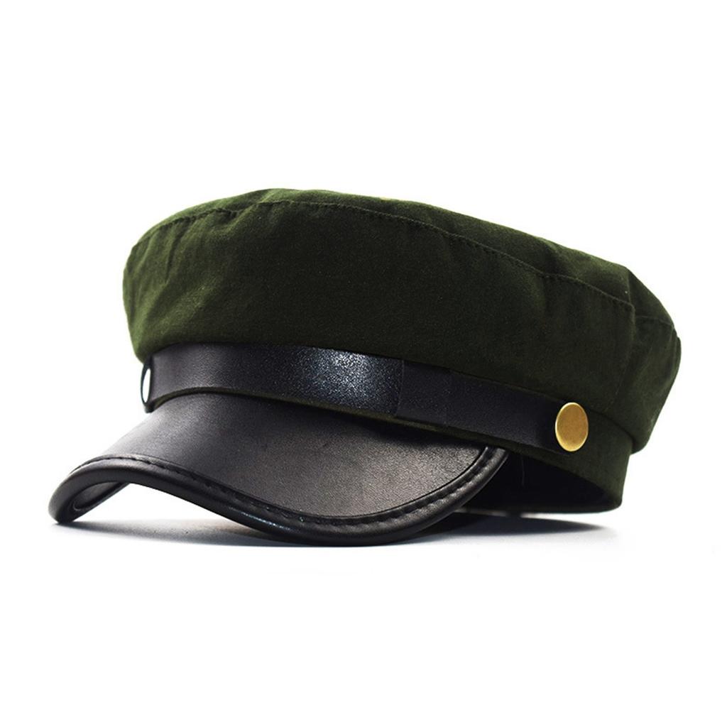 Men's And Women's Cap Vintage Beret Cap Flat Top Comfortable Breathable Cap