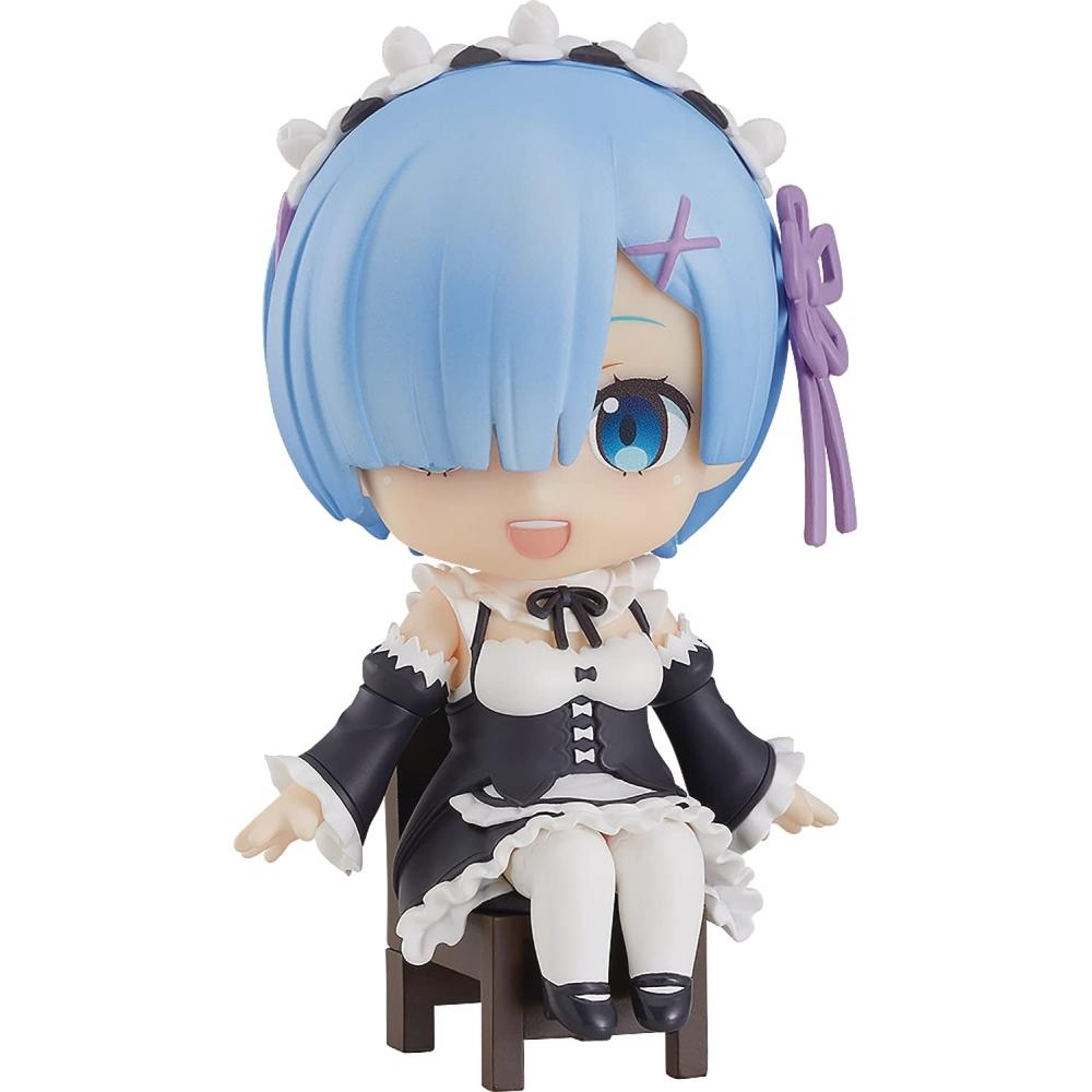Nendoroid Swacchao Re:ZERO -Starting Life In Another World- Rem Non-Scale Plastic Painted Movable Figure Light Blue G12665