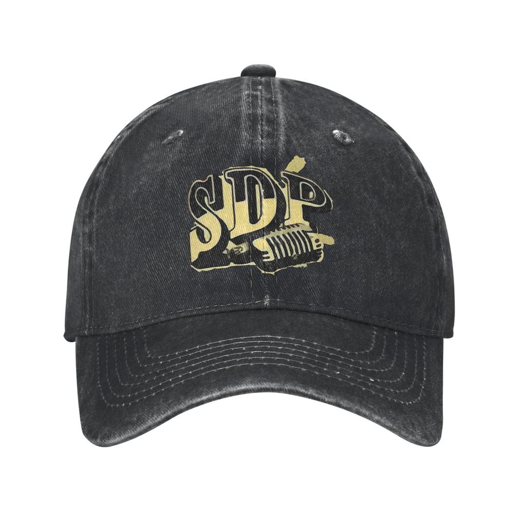 Sdp Band Music Singer Tour Sun Baseball Cap  Stylish Men Women Washed Trucker Hat DIY Running Baseball Caps Gift Idea
