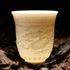 Chinese White Porcelain Cup Goat Fat Jade Personal Cup Tea Set Ceramic Host Cup Sample Tea Cup Kung Fu Tea Cup Cup