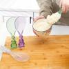 Reative Plastic Can Stand Up Rabbit  Rice Spoon Transparent And Non Stick Rice Rice Spatula Kitchen Utensils