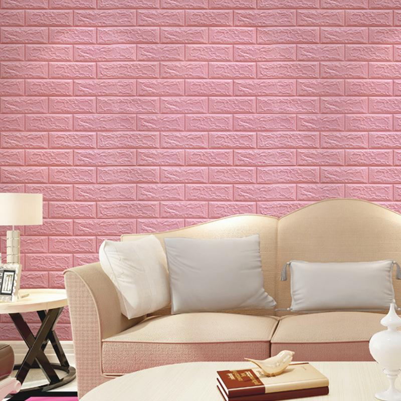 10/20 Piece Self Adhesive Wall Stickers for Home Decor Muticolor DIY Waterproof Foam Wallpaper Living Room Kitchen TV Background Tools for Decorating