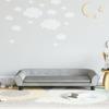 VidaXL Children's Sofa Light Grey 100x50x26 Cm Velvet, Mini Sofa, Mini Sofa Chair, Mini Sofa for Children, 3196394