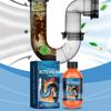 Kitchen Unblocker  Cleaner Sink Kitchen Toilet Pipe Quick Dredging 100ml