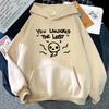 The Binding of Isaac Autumn Winter Hoodies Women Sweatshirt Long Sleeve Letter Print Hooded Casual Cartoon Plus Unisex Sportwear