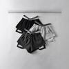 Design-sensual High-waisted Shorts for Women In Spring and Summer New Hot Girl Style Elastic Waist Label Sports Wide-leg Pants
