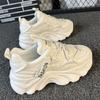 Thick-soled Heightened Daddy Shoes Women's  Spring New Korean Version Student All-match Casual Sports Shoes