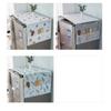 Refrigerator Dust Proof Cover PEVA Waterproof Washing Machine Top Covers with 3 Pockets