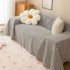 Nordic Light Luxury Sofa Cover Towel Houndstooth Four Seasons Universal Modern Non-Slip Anti-Scratching Sofa Slipcover Cover Cloth