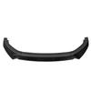 3Pcs Front Bumper Lip Spoiler Glossy Black Enhanced Aerodynamics Front Lip Spoiler Splitter Protecto