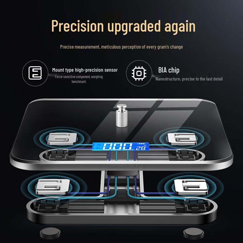 KONKA USB Rechargeable Smart Body Fat Scale
