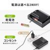 Sanwa Direct Cassette Tape MP3 Conversion Player with microSD AC Power Speaker AC Adapter and Earphones Included Radio, Storage, Supply/dry Battery,