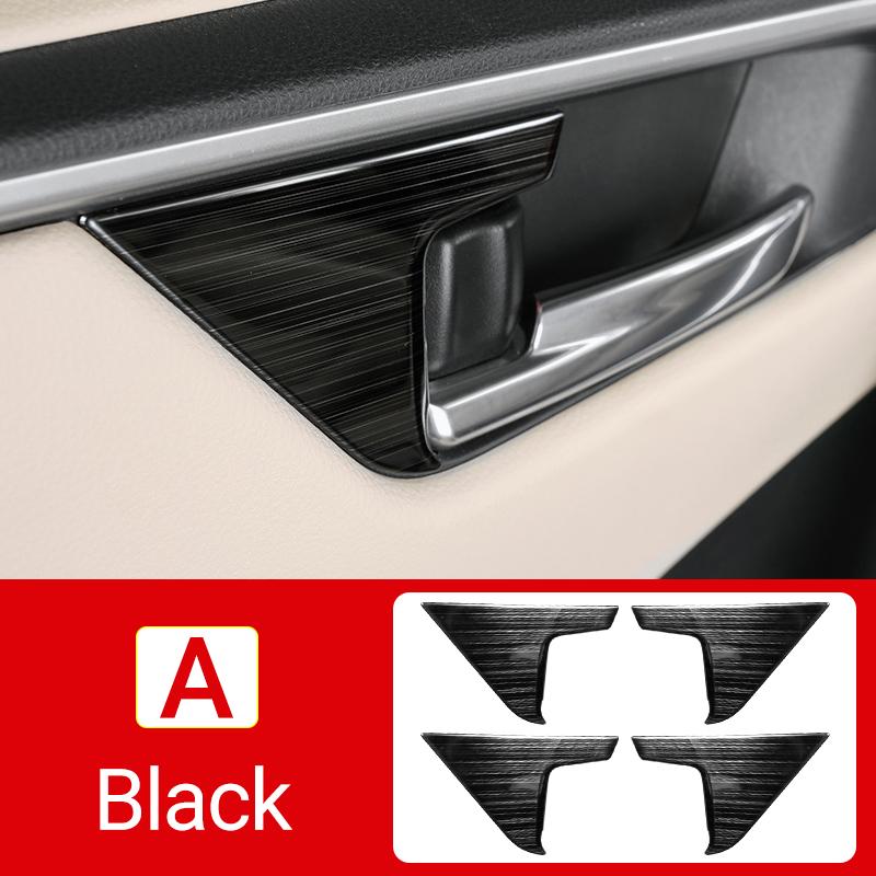 For Toyota RAV4 XA50 2019 2020 2021 2022 2025 2024 RAV 4 Hybrid Car Inner Door Handle Bowl Cover Trim Stickers Accessories
