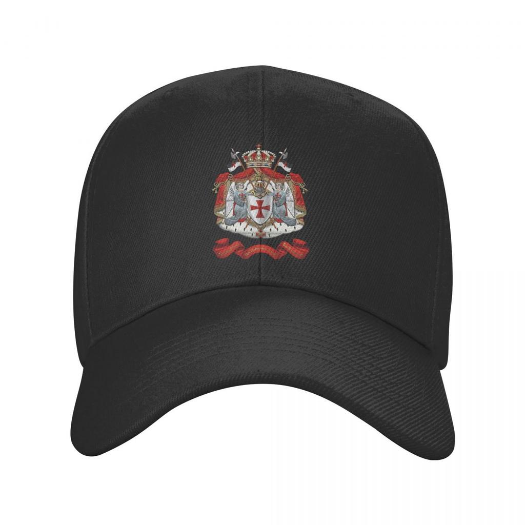 Knights Templar Flag With Coat Of Arms Baseball Cap Women Unisex Adjustable Medieval Warrior Cross Dad Hat Outdoor Snapback Caps