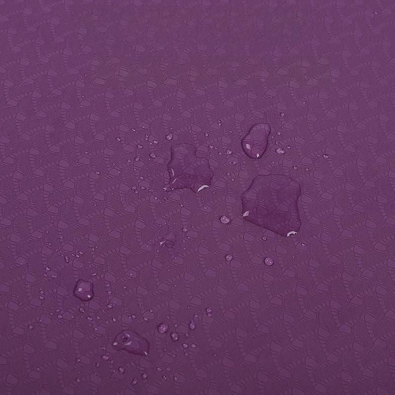 Коврик для йоги из ТПЭ, 6 мм, двухцветный, утолщенный, расширенный и удлиненный, противоскользящий коврик из ТПЭ для девочек, коврик для фитнеса, танцев, безопасность и защита окружающей среды