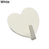 Supplies Heart-shaped No Trace Strong Adhesive Storage Racks Hanger Hooks Wall Hook Key Holder