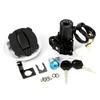 Motorcycle Ignition Switch Fuel Gas Cap Seat Lock Key Set For Kawasaki Ninja 650 Z650 EX650 2017-2023