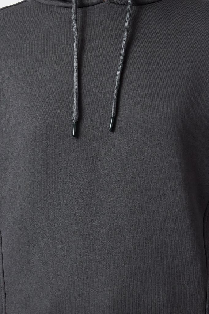 Женская модная стильная толстовка Stone Oversize, толстая флисовая вязаная толстовка с капюшоном