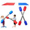 Inflatable Battle Stick Toy Lawn Play Parent Child Game Soft Safe Fighting Interactive Toy for Kids Outdoor Fun