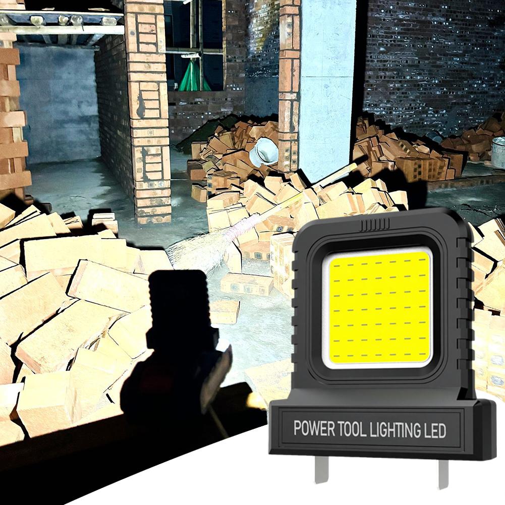 Power Tool Accessories LED Work Light for Makita for Milwaukee for Dewalt for Bosch for Dayi Lomvum Zhipu 18V-21V Li-ion Battery