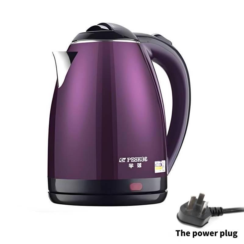Electric Tainless Steel Kettle Rapid Heating Inner Markings Kitchen Supplies