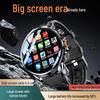 5G Spherical Screen Smartwatch for Adults & Teens - Black Tech Edition