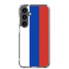 Coque Téléphone - Samsung - Galaxy S24 Ultra - Drapeau Russie - Souple - Multicolore