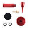Upgraded Extended Run Brass Hose Fitting Gas Cap Change Funnel Magnetic Oil Dipstick Aluminum Generator Parts- 55201