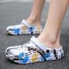 Fashion Summer Men Sandals Light EVA Men's Casual Shoes Hole Shoes Clogs Lovers Home Garden Outdoor Male Beach Flat Slippers Big Size 49