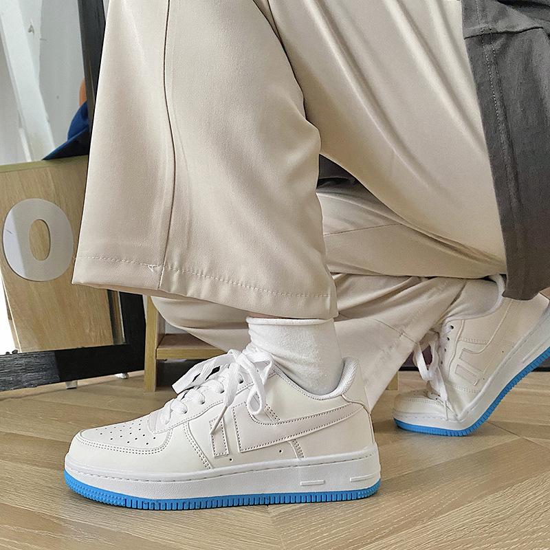 Little White Shoes Sunshine Chameleon New Shoes Female Student Korean Version Casual Board Shoes Air Force One Sneakers